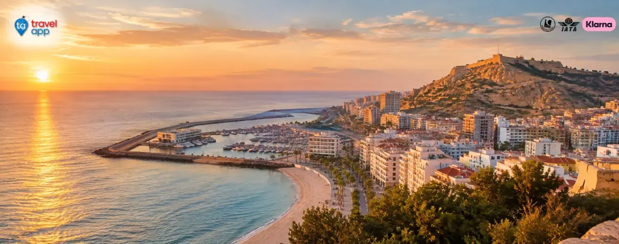 Flights to Alicante from the UK over the Costa Blanca
